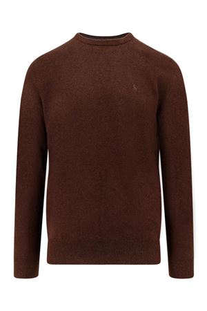 Brown wool sweater RALPH LAUREN | 710974148011BROWN